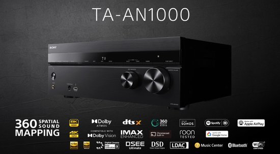 Sony TA-AN1000 - 7.2 kanaals 8K - AV-versterker — afbeelding 3