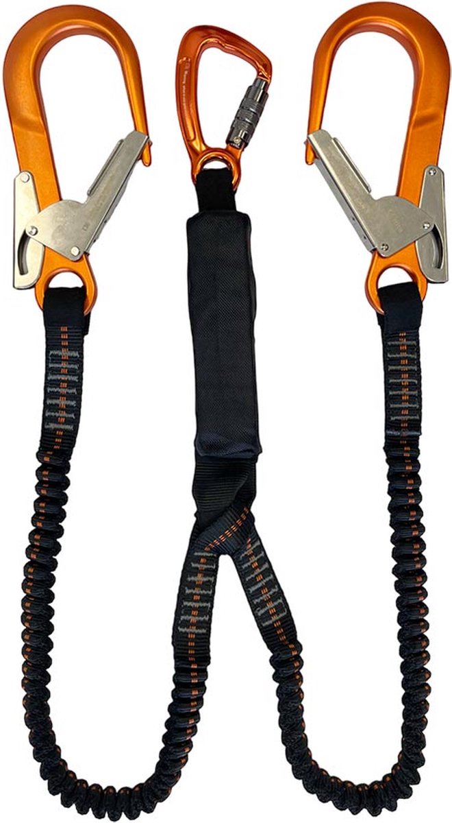 ELLERsafe FAE-Y dubbele elastische vanglijn - EASYhook en 2x MGO