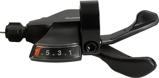 Shifter Shimano 7 speed rechts SL-M315 zwart