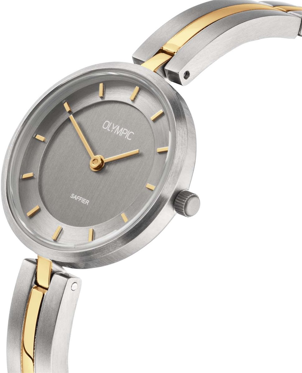 Olympic OL1DTT004B Titanium Dames Horloge