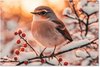 Oiseau, Hiver