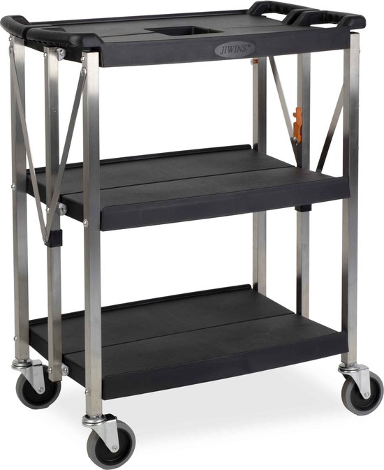 Keukentrolley, tafel op wielen, serveerwagen, trolley Keukentrolley, tafel op wielen, serveerwagen, trolley