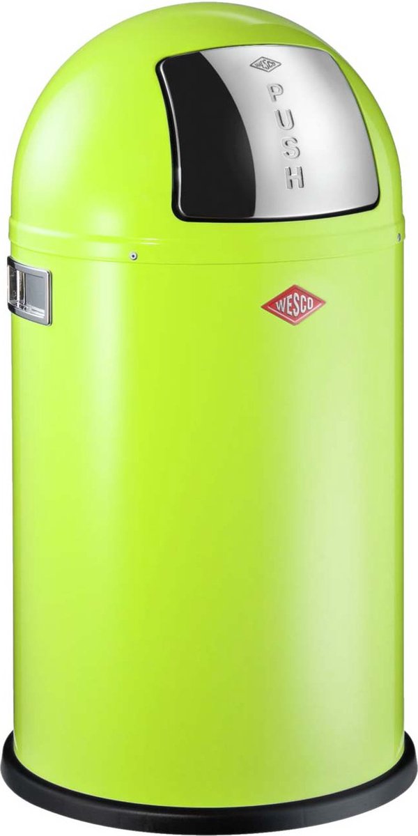 Goedkoopste Wesco Pushboy Junior Prullenbak - 22 Liter - 9 Kleuren
