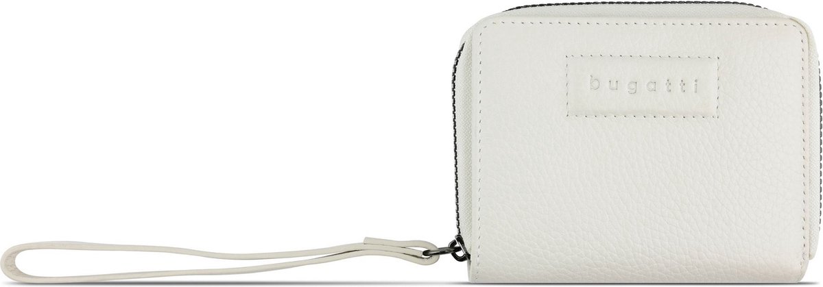 bugatti Portemonnee Elsa Zip Wallet White Crème