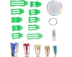 Roll Sasher Collection Tool - Huishoudelijke Naaien Quilten - Bias Binding Maker Set DIY - Patching Werk Quilten Accessoires .