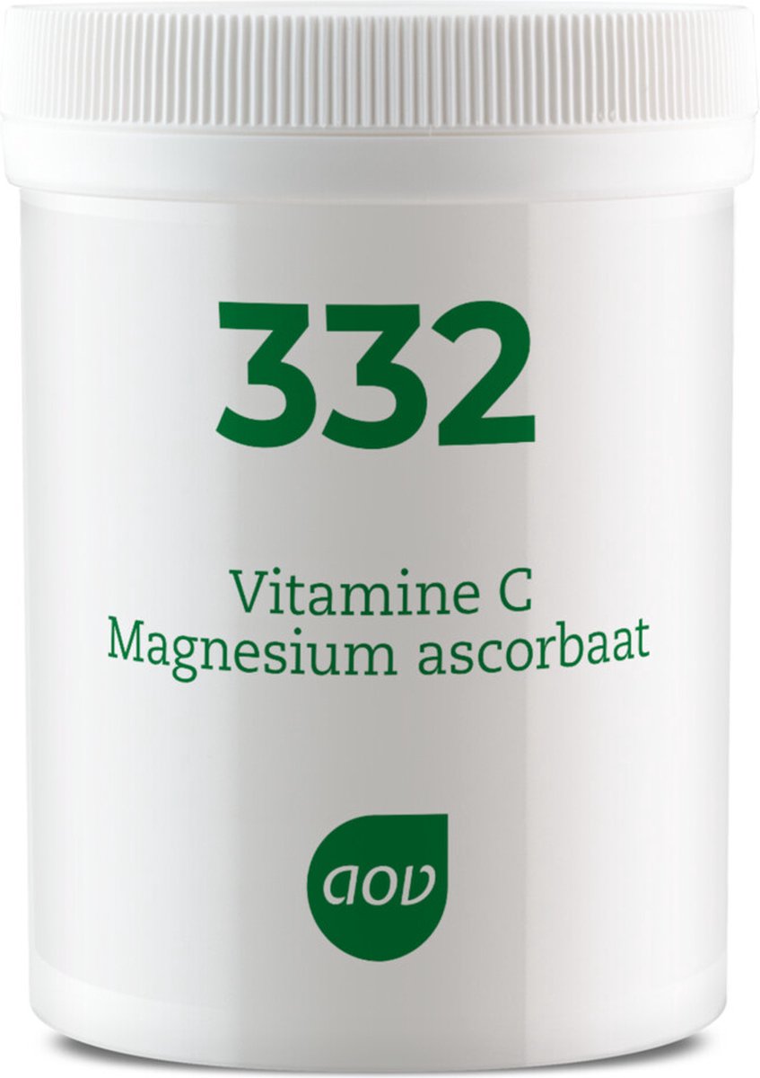 AOV 332 Vitamine C Magnesium Ascorbaat - 2 x 250 gr - Voordeelverpakking