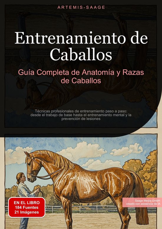 Entrenamiento de Caballos: Guía Completa de Anatomía y Raz ... - cover