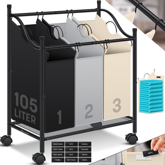 Vind wasmand met deksel op - april 2026