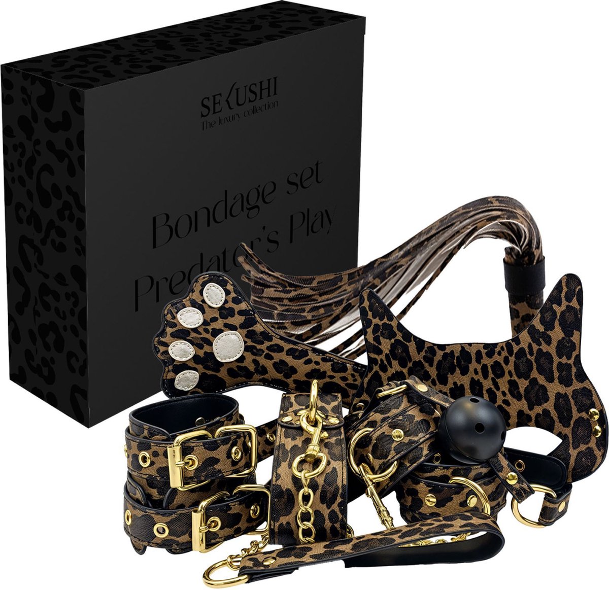 Goedkoopste Cupitoys® Bondage set - Predator's Play - 7-delig