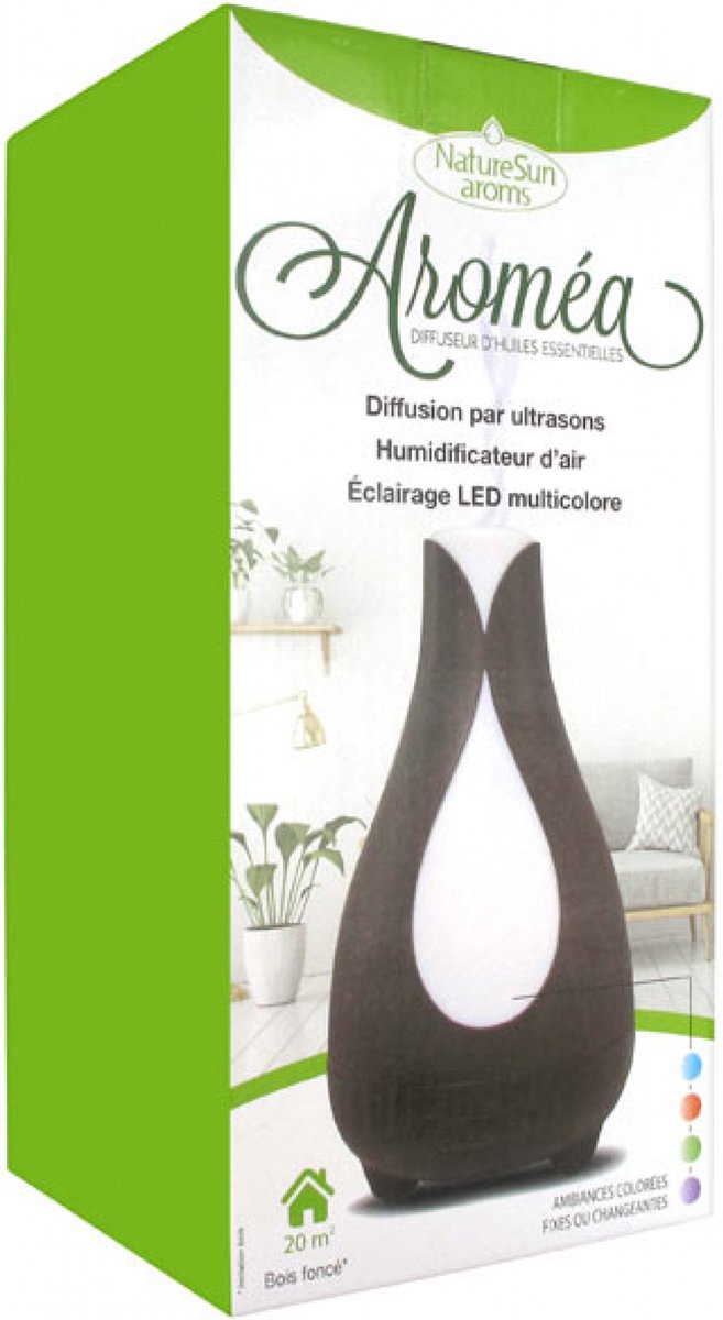 Goedkoopste NatureSun Aroms Aroméa Etherische Olieverspreider (Tint Donker hout