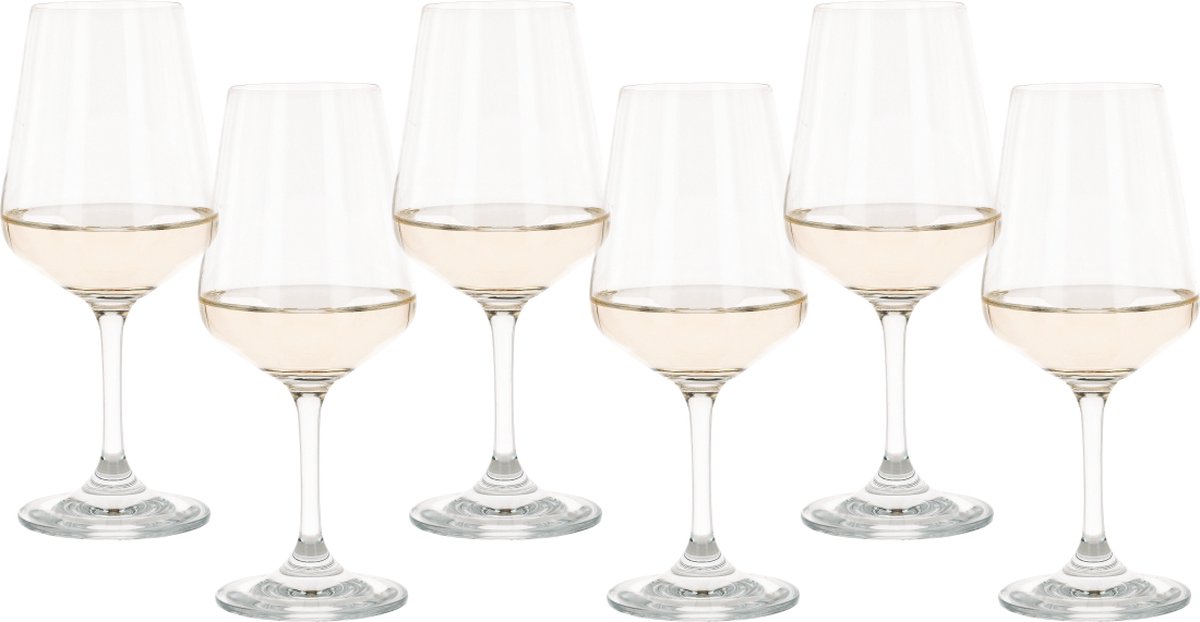 Vinata Wijnglazen Set 38 cl - 6 stuks - Wijnglazen - Wijnglas kristal