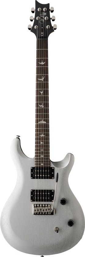 PRS SE CE24 Standard Satin Metallic Silver - Guitare électrique