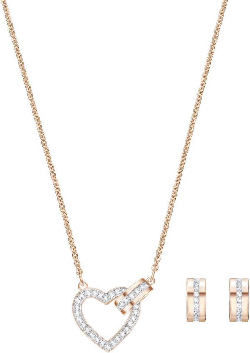 bol.com | Swarovski Lovely Crystal Set ketting en oorbellen (Lengte: 42