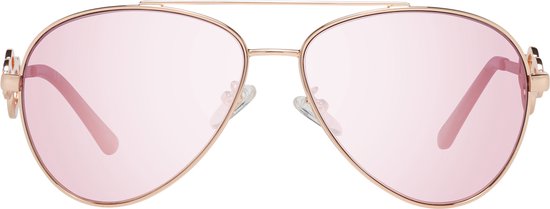 Guess - GF0365 - Zonnebril - Dames - Goudkleurig - Rosé lens van Merkloos — afbeelding 4