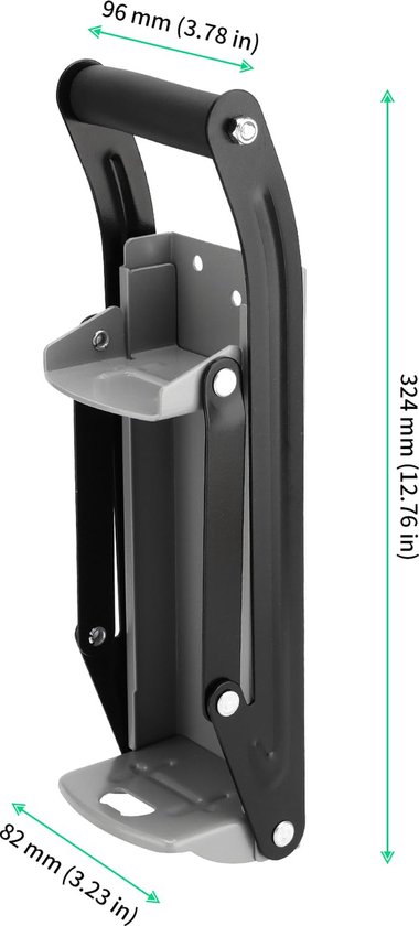 Goodivery ® Efficiënte Blikpers Set met Multifunctionele Flesopener voor Keuken en
