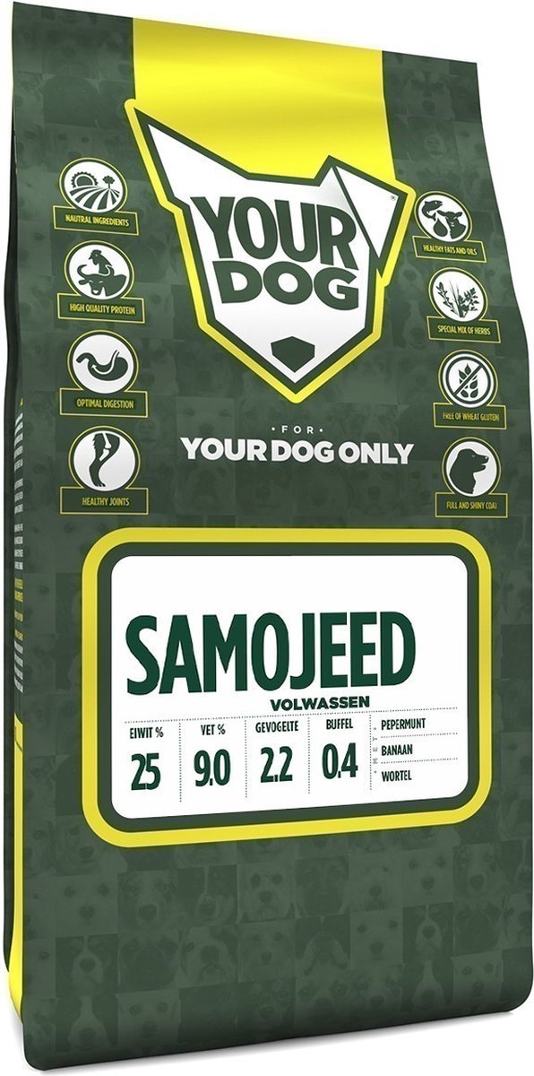 Yourdog Yourdog Samojeed Rasspecifiek Adult Hondenvoer 6kg | Hondenbrokken