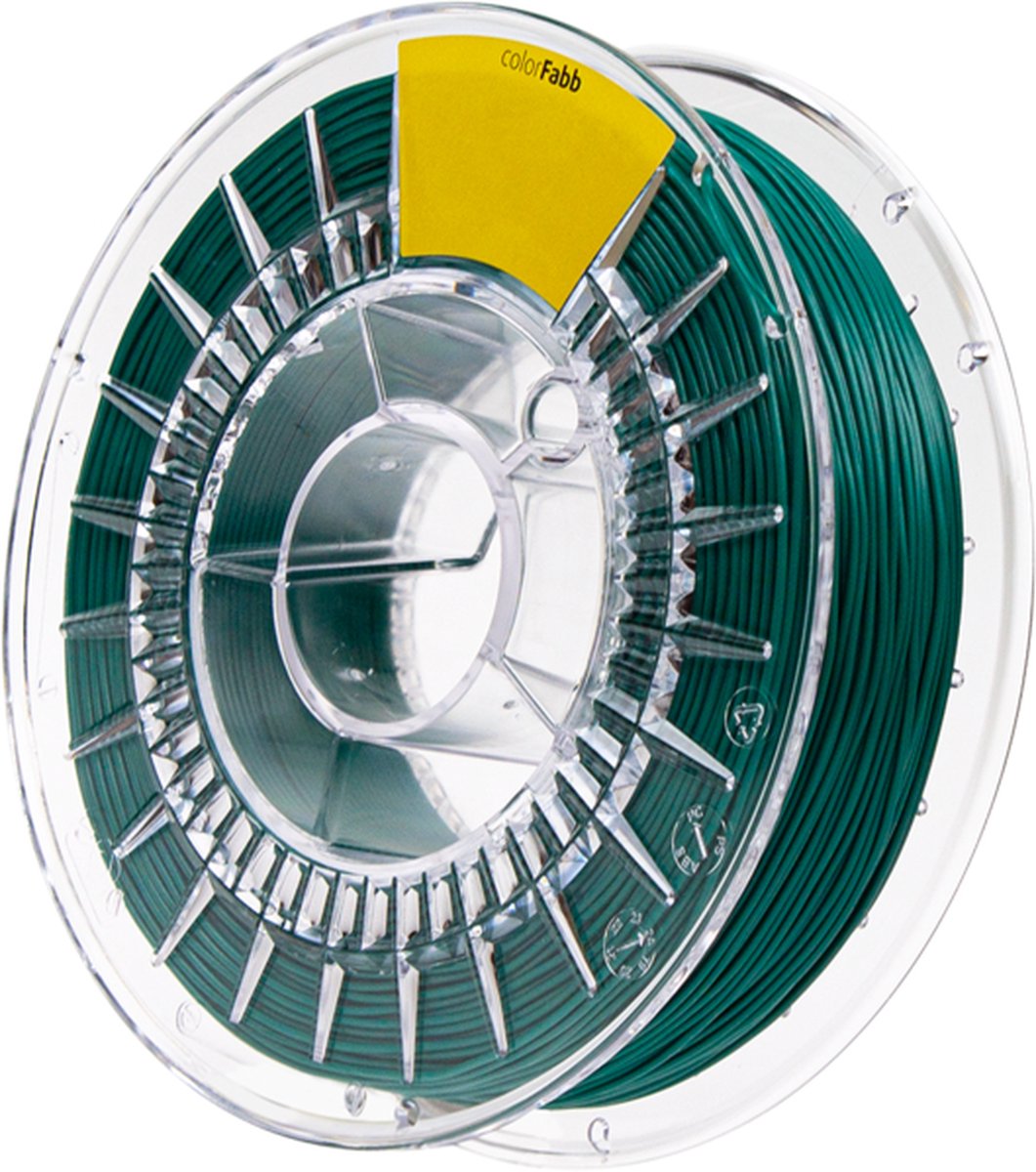 ColorFabb Varioshore TPU 95a Groen 3D-printerfilament - 1,75 mm - 2000 g - Lichtgewicht materiaal - Zachte aanraking - Ideaal voor protheses