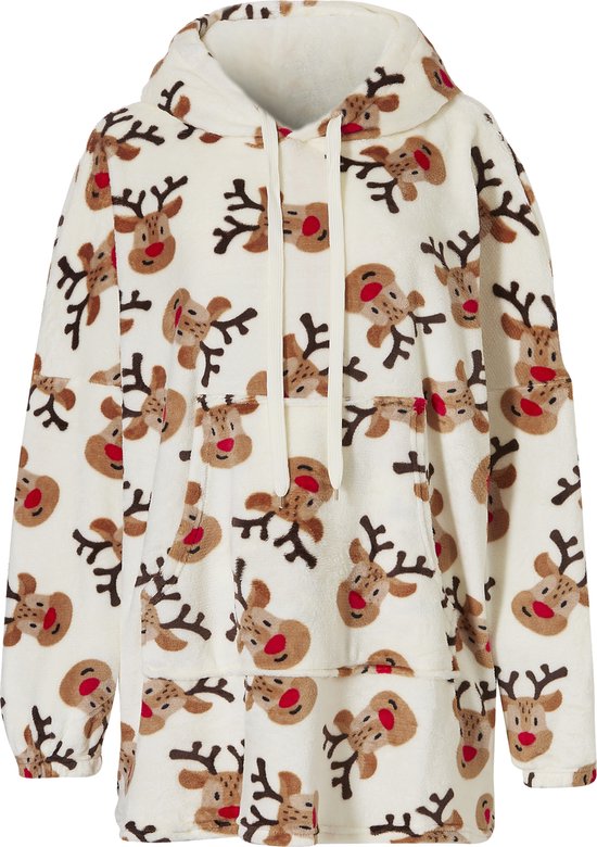 Dames Kersttrui Hoodie Fluffy Christmas Kopen