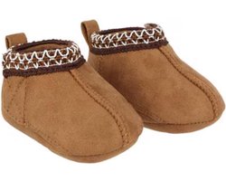 Slofjes baby laarsjes snugg inspired slofjes baby suede maat 17