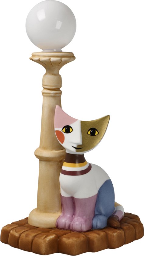 Goebel - Rosina Wachtmeister | Statue décorative avec lampe Chiaro di Luna | Porcelaine - 18cm - 2024