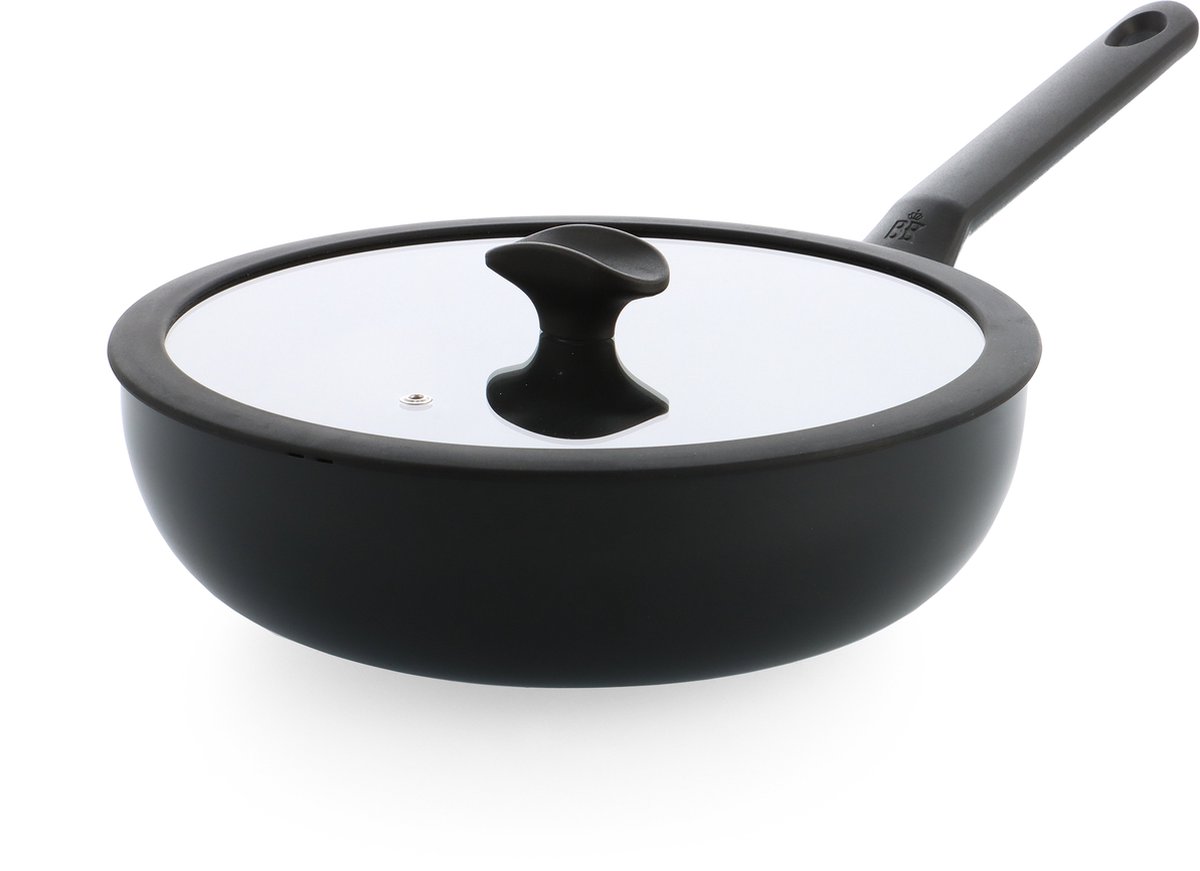 Enjoy wok Zwart 28 cm