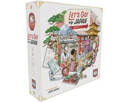 White Goblin Games - Let's go to Japan - familiespel - 1 tot 4 spelers - 45 minuten - Vanaf 10 jaar