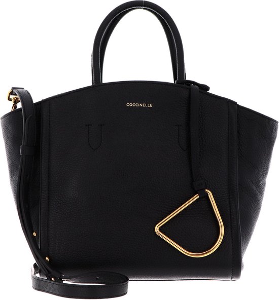 Sac à Main Coccinelle En Cuir - Style Porté Épaule - Vintage - Occasion Très Bon État
