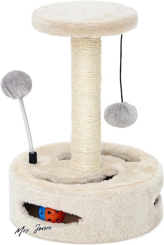 Krab Speelgoed Voor Katten - Sisal Bal Kattenvermaak - Binnen Speelgoed