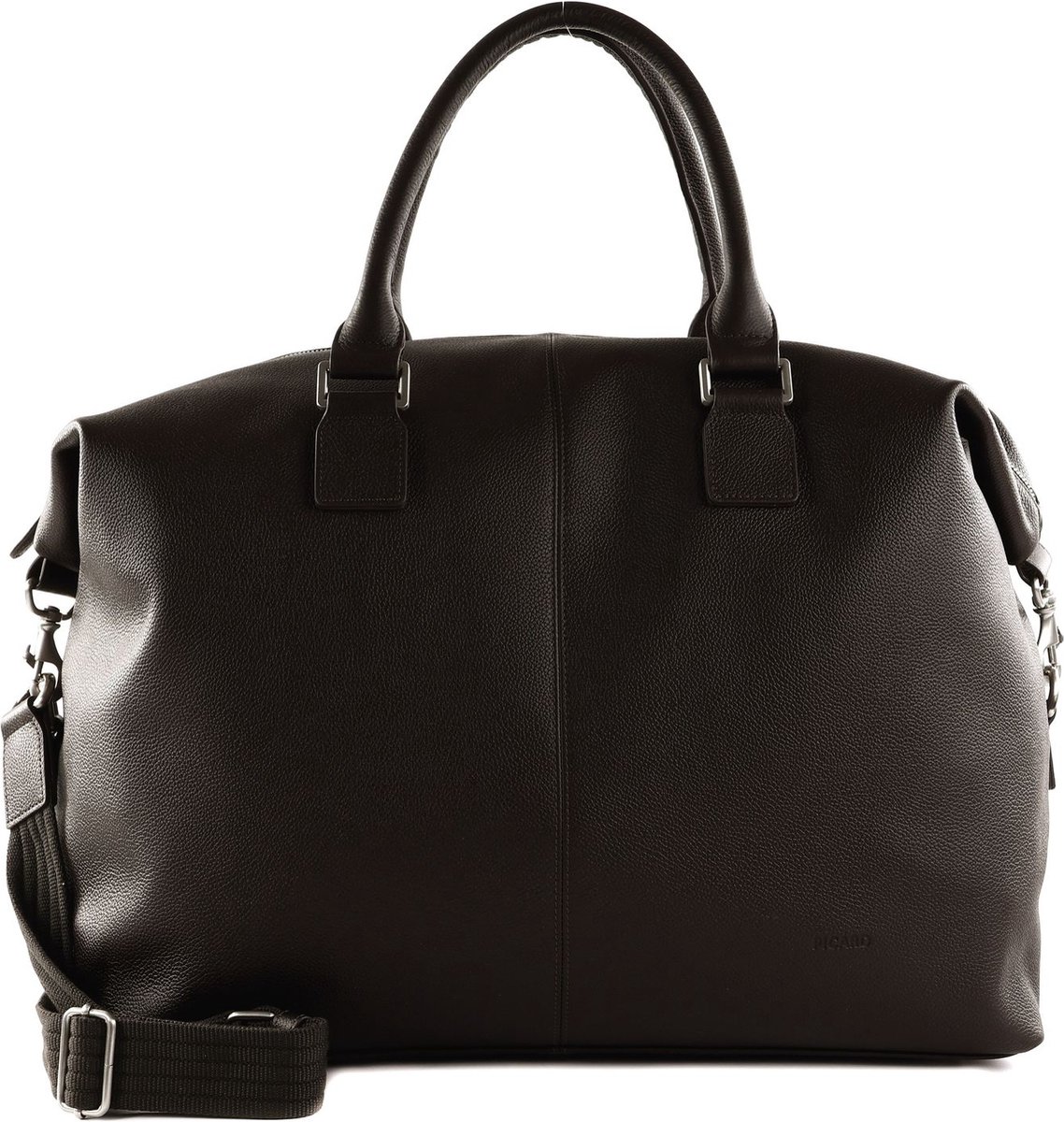PICARD Leren Reistas Milano Duffle Bag Cafe Donkerbruin