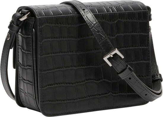 LIEBESKIND BERLIN Sac à épaule bandoulière Alex New Croco Crossbody Black Noir