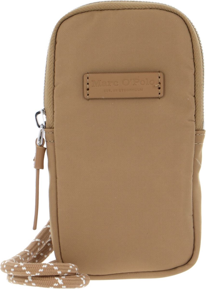 Marc O'Polo Schoudertas Telefoontasje Akuna Crossbody Bag Soaked Sand Bruine