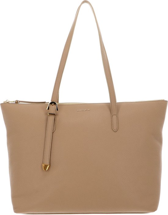COCCINELLE Cuir Sac à épaule Coccinelle Gleen Handbag Fresh Beige