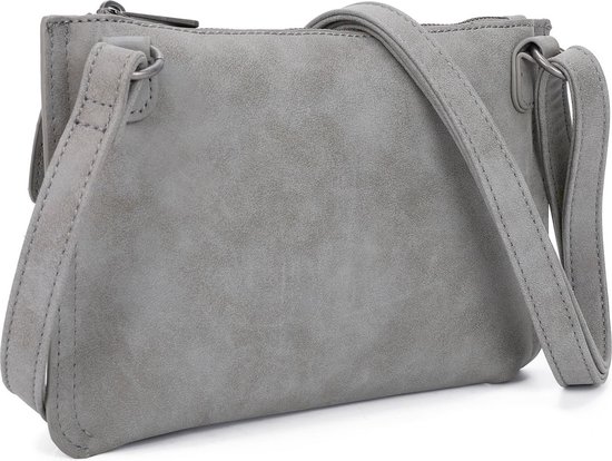 Fritzi aus Preußen Sac à épaule bandoulière Vintage Fritzi45 Crossbody Rock Gris