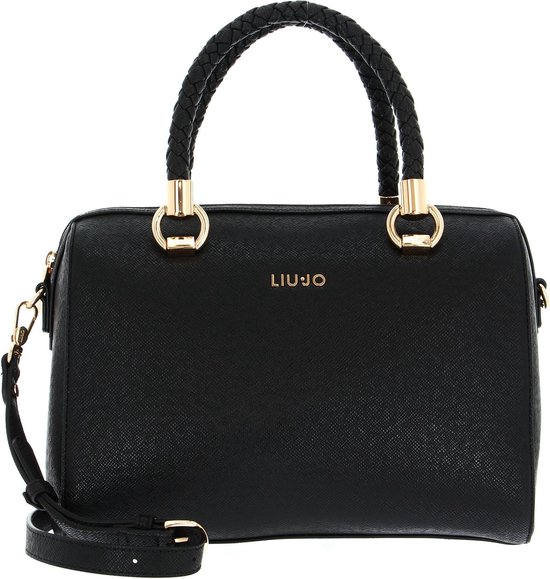 LIU JO Handtas Schoudertas Manhattan Boston Bag Nero Zwart bol