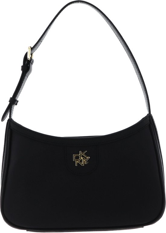 DKNY Sac à épaule bandoulière noir pour femme - Lexi Double Demi