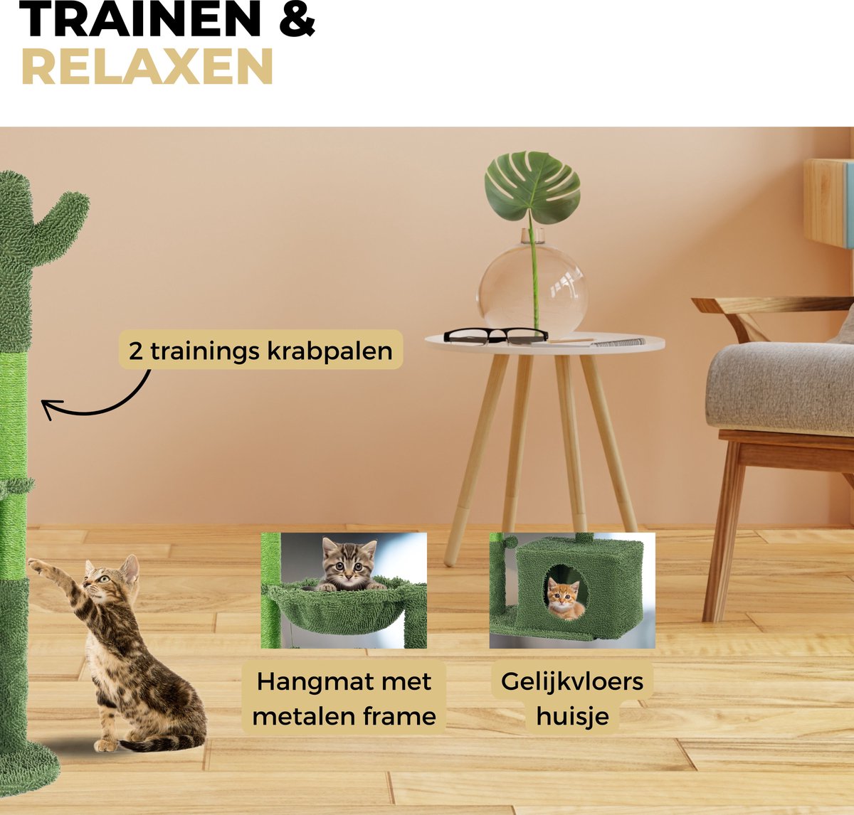 Ozocozy Ozocozy Cactus Krabpaal - afbeelding 5