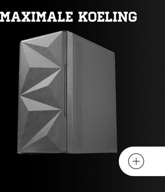 Computer Behuizing MC1500 - Computerkast Met 120 mm Ventilator ...