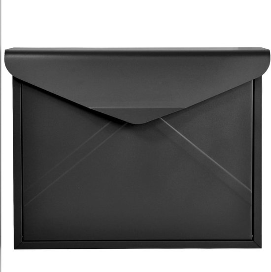 Basic wandbrievenbus Granadan - Zwart Basic wandbrievenbus Granadan - Zwart