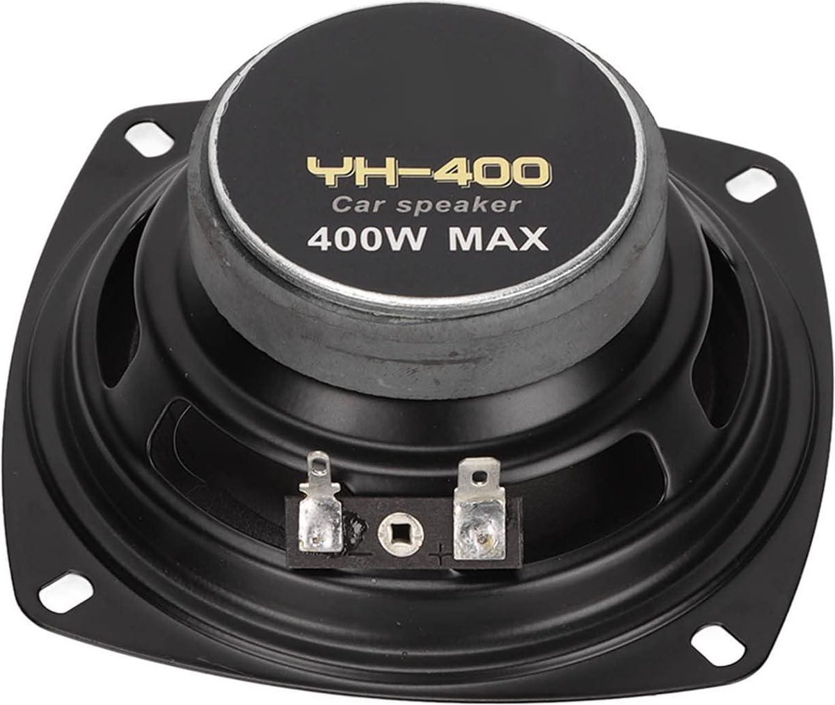 400W Coaxial Car Speakers, Midrange External Magnetic Car Radio Stereo