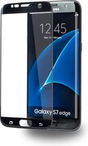 Azuri Screenprotector - Curved Tempered Glass RINOX ARMOR - zwart - voor Samsung Galaxy S7 Edge
