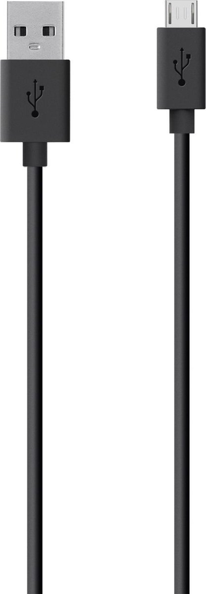 Belkin MIXIT Micro-USB naar USB Kabel - 2 meter - Zwart