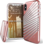 X-Doria Revel Lux Cover Rays - Or Rose - Pour iPhone X
