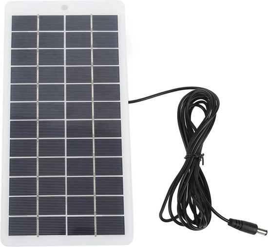 XIASABA Polykristallijne zonnelader Zonnepaneel 15W 18V Hoog rendement