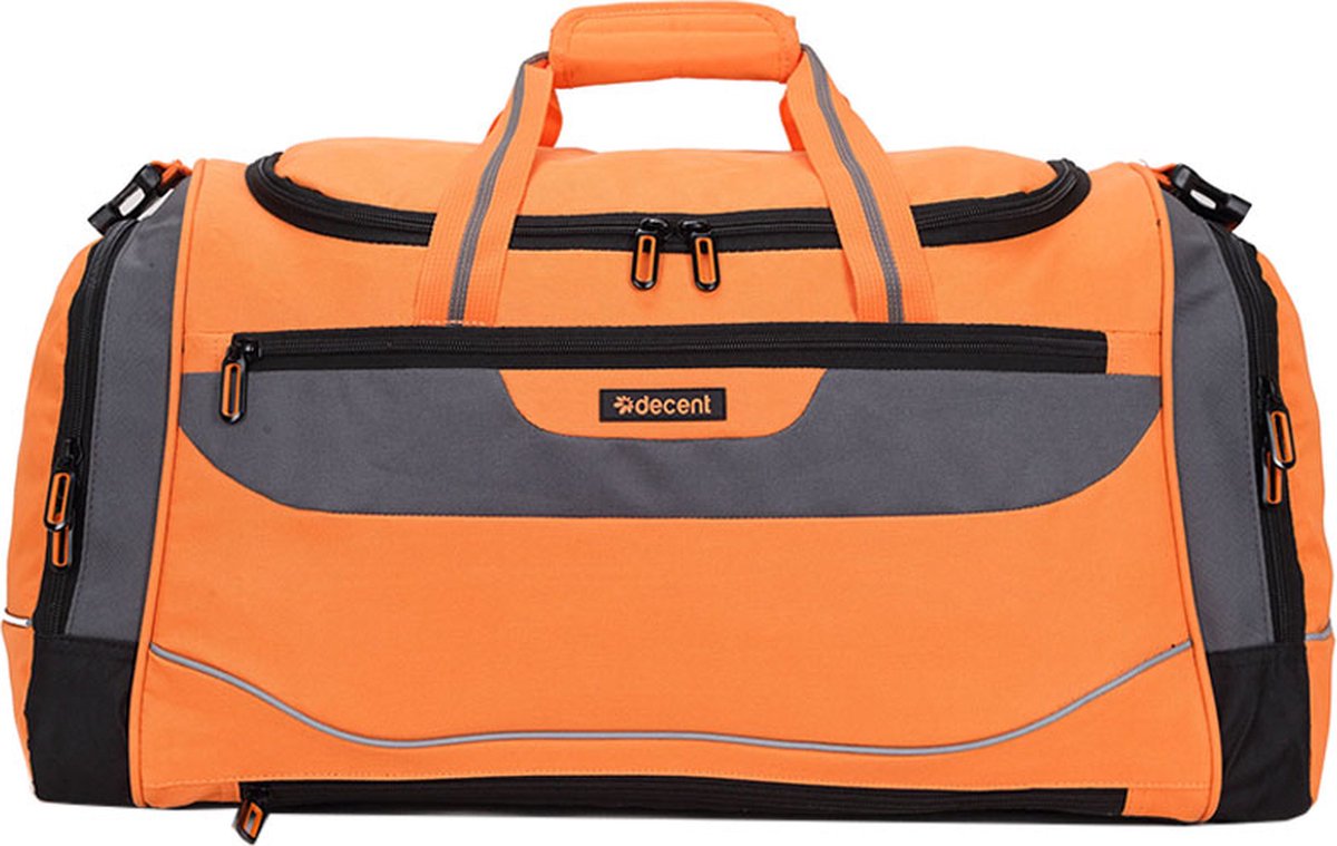 Decent Reistas / Weekendtas / Sporttas - 65 liter - SportLine - Oranje