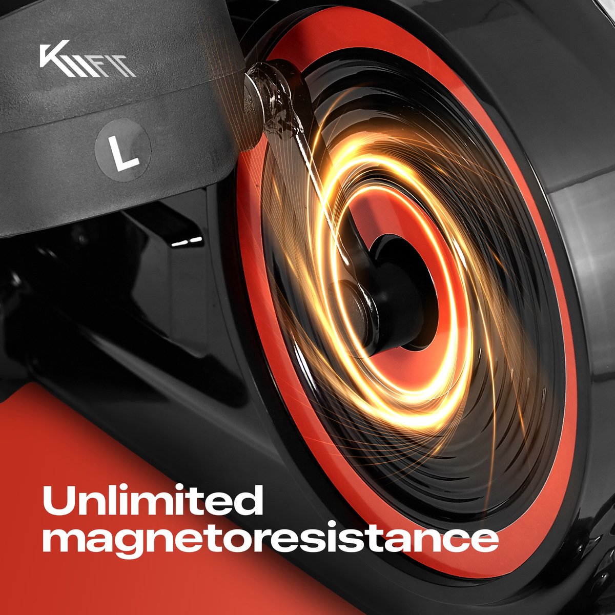 KM-Fit Deskbike Bureaufiets - Fietstrainer voor Onder Bureau - afbeelding 3