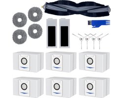 Accessoirespakket voor Ecovacs Deebot T20 Omni/T20E Omni - Zak/Filter/Dweil/Zijborstel/Afzuigrol