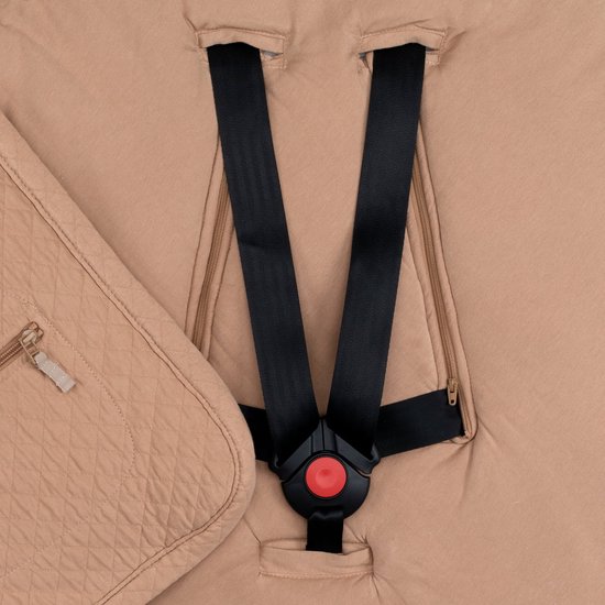 BEMINI Voetenzak - Biside 0-12m - Tussenseizoen comfort - Beige van Bemini — afbeelding 2