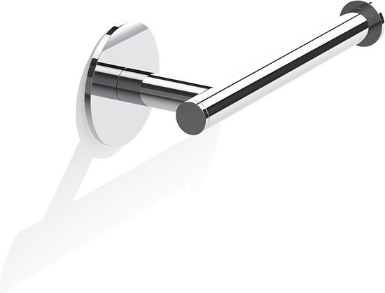 Porte-rouleau de papier toilette - Autocollant TPH1, chromé.