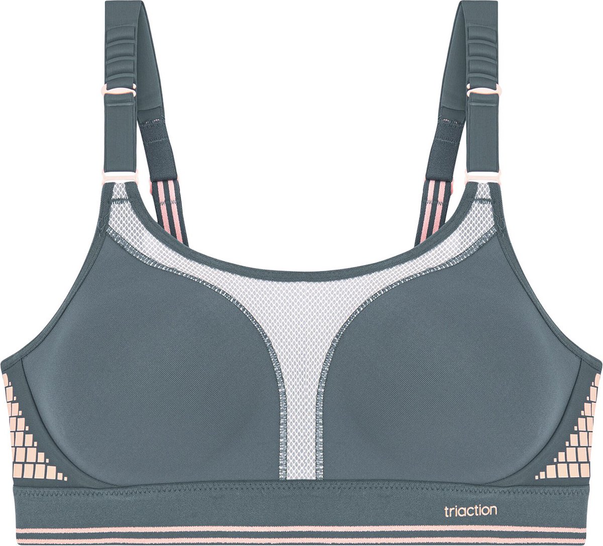 Triumph Bügelloser BH Triaction Extreme Lite Grijs