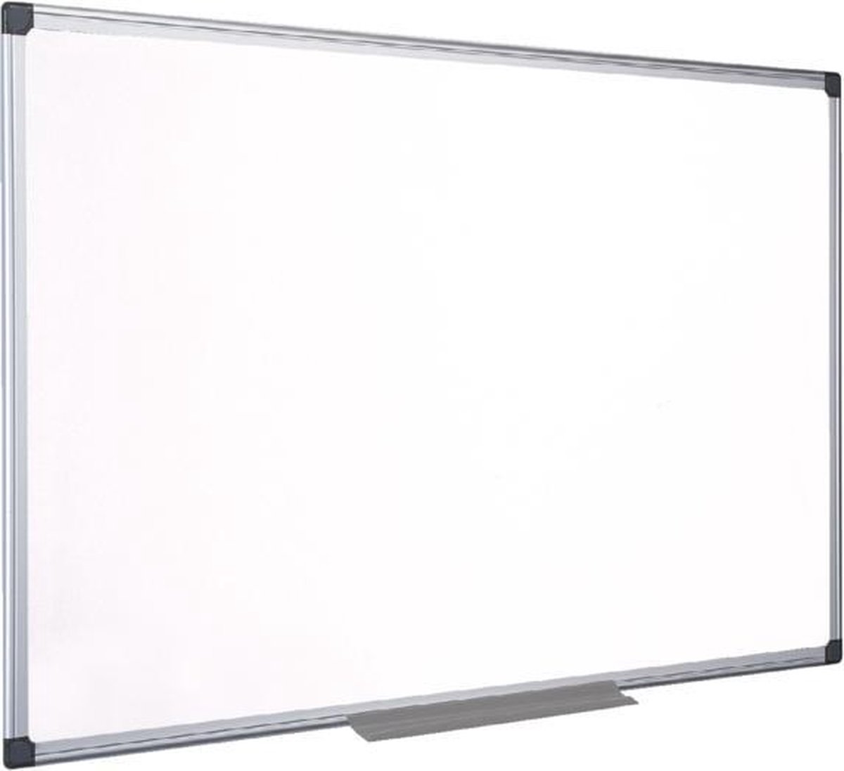 Quantore whiteboard magnetisch - 90x120 cm - Gelakt staal - Met afleggoot thumbnail 4